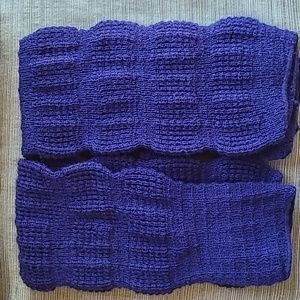 Vintage Navy blue leg Warmers